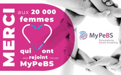 20 000 femmes ont déjà rejoint l’étude internationale MyPeBS !